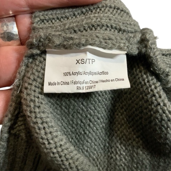 Knit Grey Rudolph Sweater - Picture 5 of 5